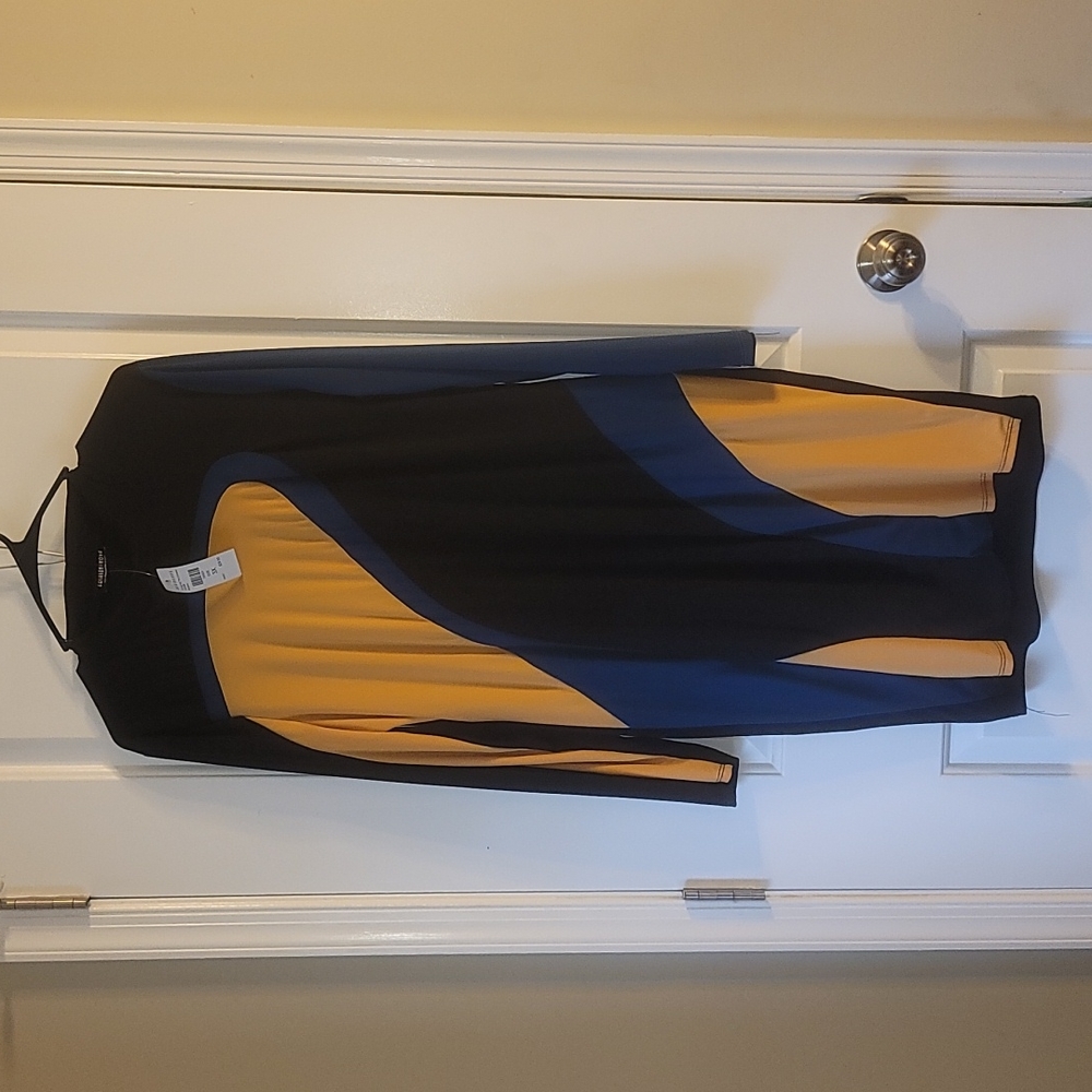 Color Block Bodycon Dress